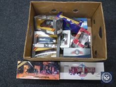 A box of boxed 20th century die cast vehicles - Corgi, Matchbox,