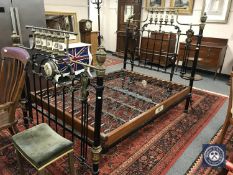 A Victorian cast iron,