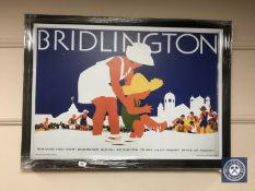 A railway advertising picture,