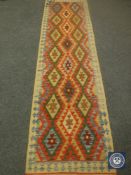 A Choli kilim runner,