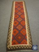 A Marmana Kelim runner 298 cm x 80 cm