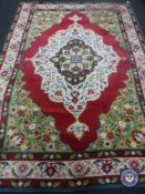 Two 20th century wool rugs