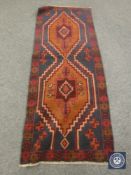 An Afghan Baluchi runner,