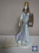 A Coalport limited edition figure, Delilah, 444/9500,