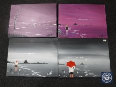 Four Northern School of Artists B.