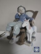A Lladro figure,