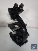 A Cooke & Simms metallurgical microscope