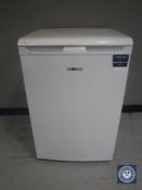 A Beko under bench freezer