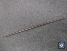 A 20th century African spear