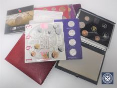 A collection of coins and proof sets to include commemorative coin sets,