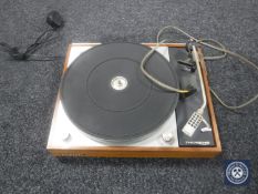 A Thorens Tandberg turntable CONDITION REPORT: No cover sadly.