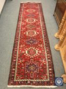 A Heriz runner, Iranian Azerbaijan,