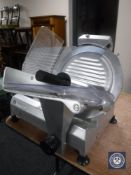 A Linda Lewis kitchens electric meat slicer