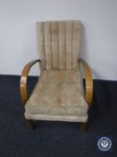 A mid 20th century armchair
