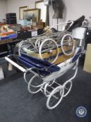 Two vintage prams