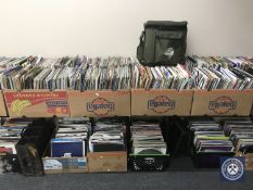 A vast quantity of vintage LP's, contained in 24 boxes, mostly dance music.