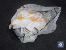 A quantity of table linen