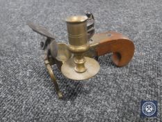 An 18th century style tinder pistol