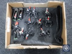 A box of Britains lead figures,