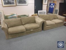 A pair of Next settees