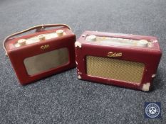 A Roberts Radio together with a DAB radio