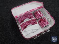 Six boxes of Paul Cardew Cafe espresso gift sets in cases (36)