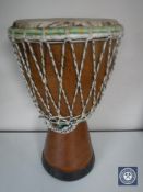 An African hand drum