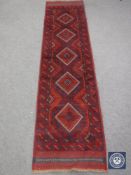 A Meshwani runner 242 cm x 62 cm