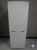 An upright fridge freezer