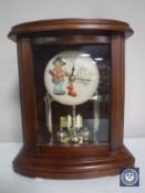 A Hummel 70th Anniversary commemorative clock entitled 