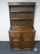 An oak dresser