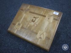 A 20th century apprentice piece scribe slope