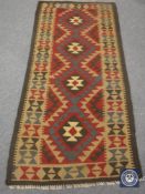 A Malman Kelim rug 96 cm x 196 cm