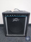A Peavey Minx 110 amplifier