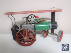 A Mamod steam tractor