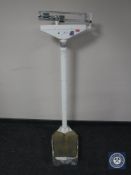 A set of mid 20th century enamelled doctor's scales