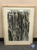 Donald James White : Clais Nan Eas - Study II, watercolour, signed verso and dated 1988,