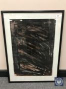 Donald James White : Headstone, Tynemouth, watercolour, signed and dated 2000 verso, 68 cm x 48 cm,