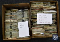 Two boxes containing 7