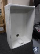 A large Belfast sink