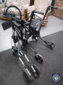 Two disability walking aids