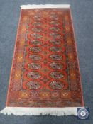 An Afghan Bokhara rug,