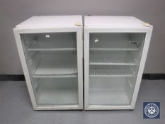 Two Phoenix under bench bottle fridges