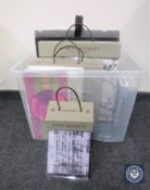 A collection of nineteen fabric and wallpaper sample books, in different size swatches, by Lucca,