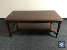 A Stag Minstrel rectangular coffee table with undershelf