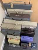 A collection of fourteen fabric sample books, in different size swatches, by Easy Street,