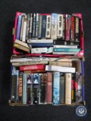 Two boxes of books - World War II