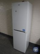 A Beko upright fridge freezer