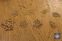 A quantity of jewellers findings (Q)