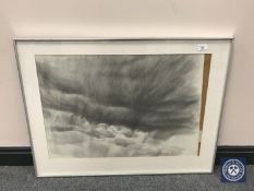 Donald James White : Ullapool, watercolour, 51 cm x 77 cm, framed.